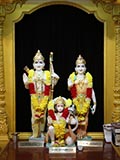 Bhagwan Shri Ram, Shri Sitaji and Shri Hanumanji